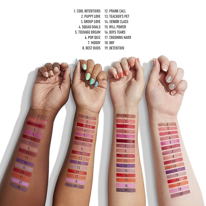 NYX PROFESSIONAL MAKEUP Powder Puff Lippie Lip Cream, Liquid Lipstick - Bby (Fuchsia)