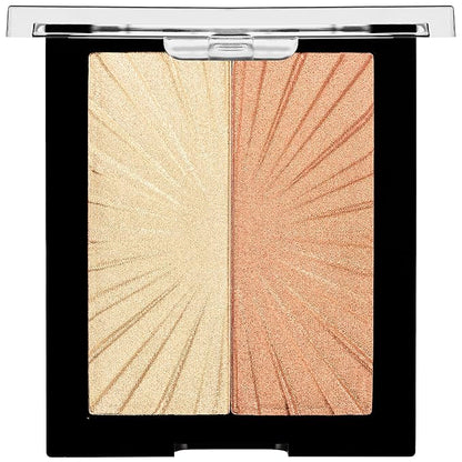 wet n wild MegaGlo Blushlighter, Blendable Blush & Highlighter Set, Shimmery Metallic Finish, I Met Someone