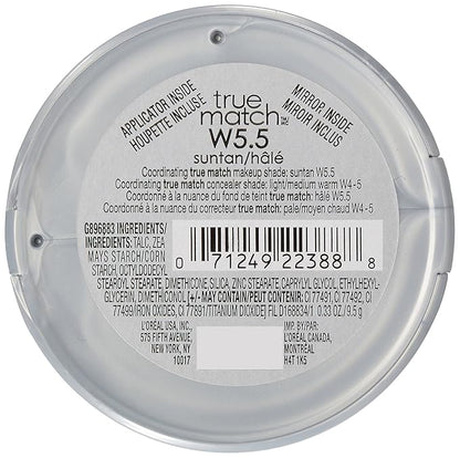 L’Oréal Paris True Match Super-Blendable Powder, Suntan, 0.33 oz.