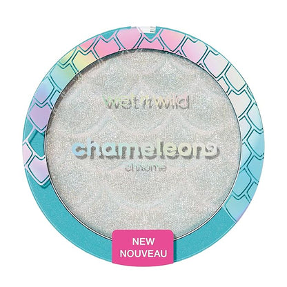 wet n wild Chameleon Chrome Highlighter, Dynamic Color Shift, Liquid-to-Baked Texture, Customizable Luminous Radiance, Cruelty-Free - Venus Swing