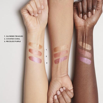 MAC Skinfinish Metallic Cream Blush, Glowing Treasure, 0.2 Ounces