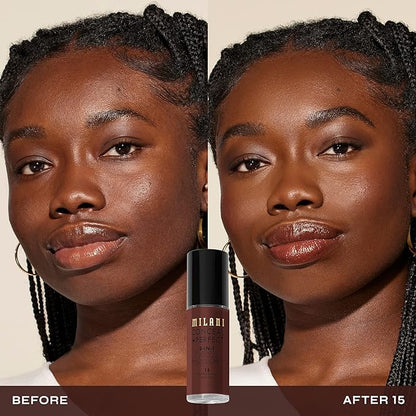 Milani Conceal + Perfect 2-in-1 Foundation + Concealer - Mahogany (1 Fl. Oz.) Cruelty-Free Liquid Foundation - Cover Under-Eye Circles, Blemishes & Skin Discoloration for a Flawless Complexion