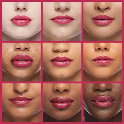 Henné Organics Luxury Lip Tint - Moisturizing, Sheer Natural Color - Azalea (Pink)