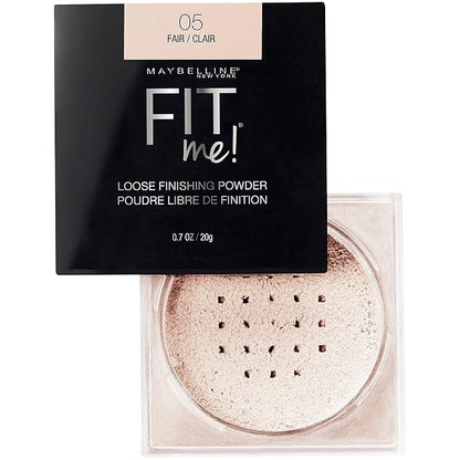 Maybelline New York Fit Me Loose Finishing Powder, Fair, 0.7 Ounce