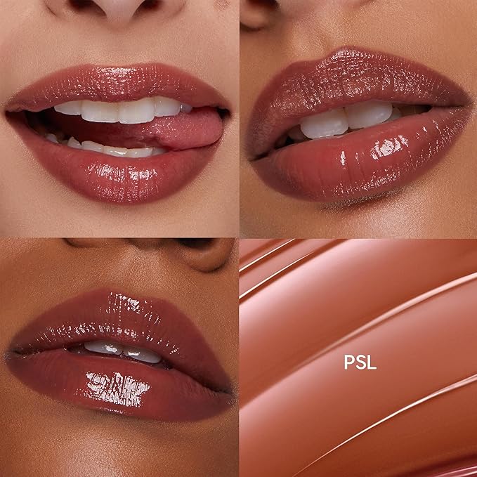 ColourPop So Juicy Plumping Lip Gloss Balm - Hydrating Lip Gloss & Balm Hybrid with Peptides - Non-Sticky Formula - Visibly Plumps Lips & Delivers Buildable Color - PSL (0.07 oz)