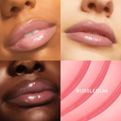 ColourPop Ultra Glossy Lip Gloss - High-Shine, Non-Sticky & Hydrating Lip Gloss with a Flexible Paddle Applicator - Sheer, Pearlized, Crème & Clear Finishes - Bubble Gum (0.11 oz)