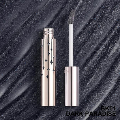 FOCALLURE High Shine Glitter Lip Gloss,Hydrates and Soothes Lips for a Gorgeous,Delivers a Non-sticky Glossy finish,Long-lasting Shine & Fuller-looking Lip Makeup,BK01 DARK PARADISE