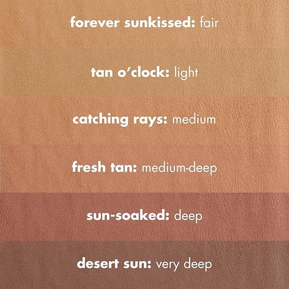 e.l.f. Primer-Infused Bronzer, Long-Lasting, Lightweight & Buildable Powder Bronzer, Delivers A Matte Finish, Vegan & Cruelty-Free, Fresh Tan