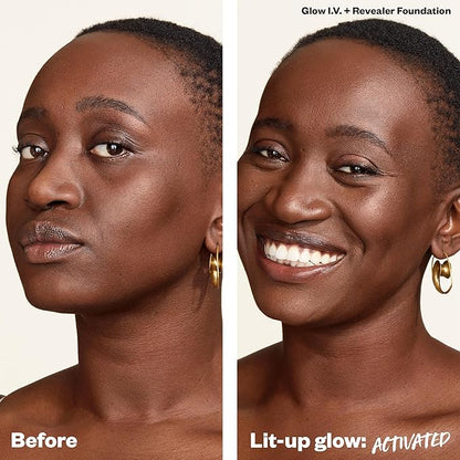 Kosas Glow I.V. Vitamin-Infused Skin Enhancer Face Makeup - Tinted Beauty Highlighter for a Healthy Glow - Reflect