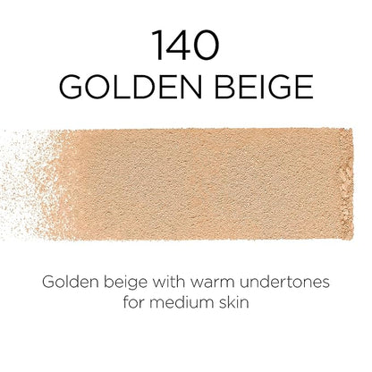 L'Oreal Paris Makeup Infallible Fresh Wear Foundation in a Powder, Up to 24H Wear, Waterproof, Golden Beige, 0.31 oz.