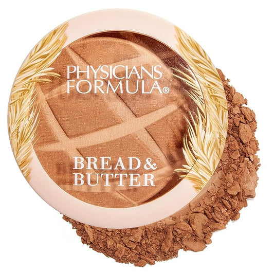 Physicians Formula Murumuru Bread & Butter Bronzer Baked, Moisturizing, Silky All-Day Glow, Dermatologist Tested, Hypoallergenic, Vegan & Cruelty-Free