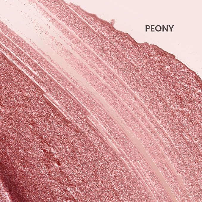 Burt's Bees Lip Shimmer Peony; Warm, Luminescent Color; High Impact, Instant Moisture; with Shea and Cocoa Butters; 100% Natural Origin; 0.09 Ounce (Pack of 1)(Packaging May Vary)