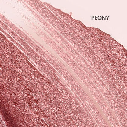 Burt's Bees Lip Shimmer Peony; Warm, Luminescent Color; High Impact, Instant Moisture; with Shea and Cocoa Butters; 100% Natural Origin; 0.09 Ounce (Pack of 1)(Packaging May Vary)