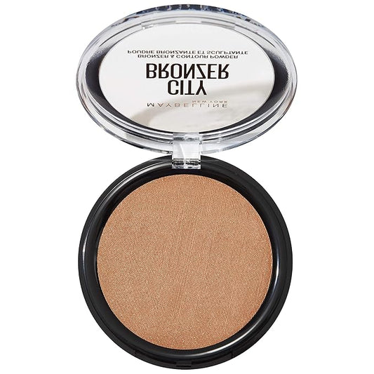 Maybelline New York City Bronzer Powder Makeup, Bronzer and Contour Powder, 300, 0.32 oz. (Pack of 2)