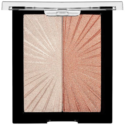 wet n wild Prime Focus Primer Serum and MegaGlo Blushlighter Set, Blendable Blush & Highlighter Duo with Shimmery Metallic Finish