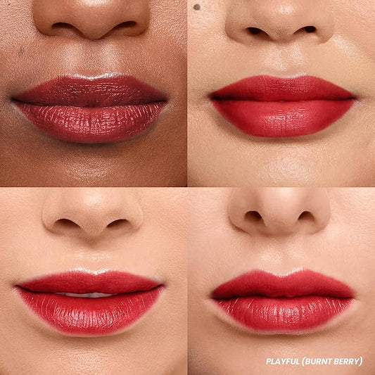 Wonderskin Wonder Blading Lip Stain Peel Off Masque - Long Lasting, Waterproof and Transfer Proof Red Lip Tint, Matte Finish Peel Off Makeup (Playful Stain & Go Masque)