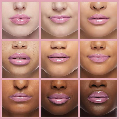 wet n wild MegaSlicks Lip Gloss, Ultra-Glossy, Vitamin-E Enriched, Ultra-Gloss High Shine Moisturizing, Cruelty-Free & Vegan - Sweet Glaze(Carded)