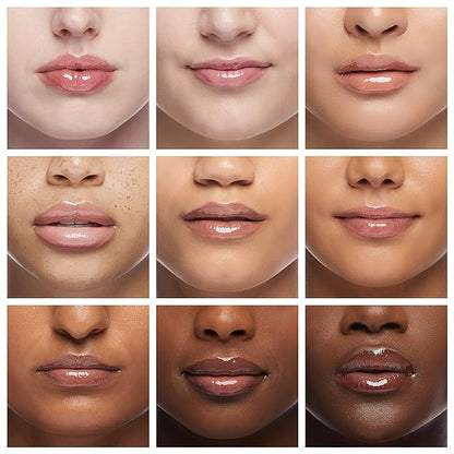 Ruby Kisses Broadway Vita-Lip Clear Lip Gloss (48 Pack), Ultra-Hydrating & Soothing Formula with Vitamins, High-Shine Non-Sticky Finish Lip Balm with Mint, Rosehip, Coconut, Mango, Argan, Honey, Shea