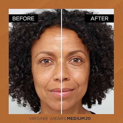 L'Oreal Paris Age Perfect 4-in-1 Tinted Face Balm Foundation with Firming Serum, Medium 10, 0.61 Ounce