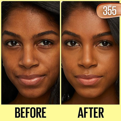 Maybelline Fit Me Tinted Moisturizer, Natural Coverage, Face Makeup, 355, 1 Count