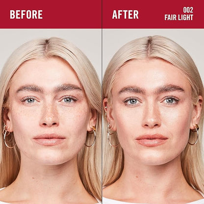 Rimmel Multi-Tasker Better Than Filters, 002 Fair Light, Face Primer, Glow Booster and Highlighter, Vegan Formula, Anti-Ageing Benefits, Light-Reflecting Pigments, Giant Soft-Touch Wand, 1oz