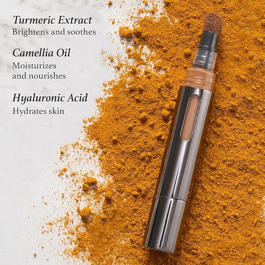 Julep Cushion Complexion Concealer & Corrector Stick - 400 Amber - Infused with Turmeric & Hyaluronic Acid - Medium Coverage - Natural Finish