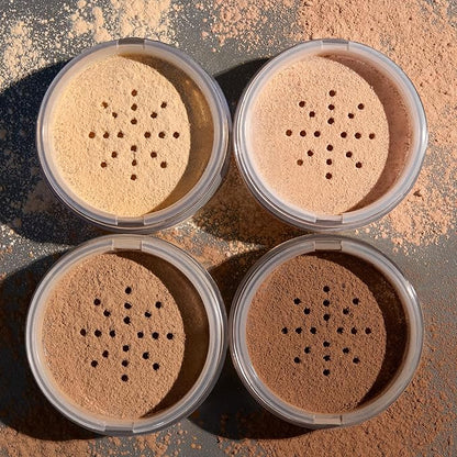 COVER FX Perfect Setting Powder - Shade Deep - Loose Makeup Finishing Powder - Mattify Skin and Lock in Makeup - Blurs Fine Lines - Full Size