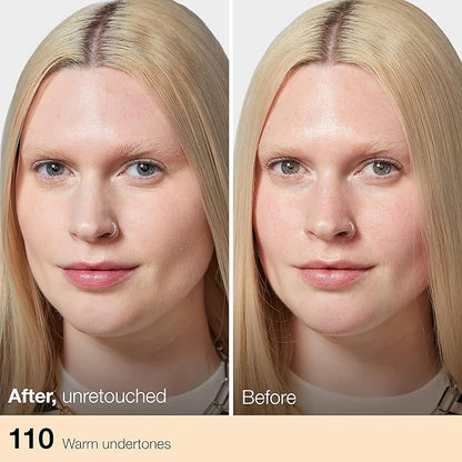 Maybelline Fit Me Matte + Poreless Liquid Foundation Makeup Porcelain 1 Count + Pressed Face Powder Makeup Porcelain 1 Count