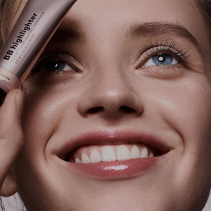 Dewy Cream BB Highlighter - Lightweight, Buildable and Luxuriously Glossy with Radiant, Natural-looking, Non-Greasy, Moisturizing, and Long-Lasting Formula for Flawless, Skin-Brightening - 402