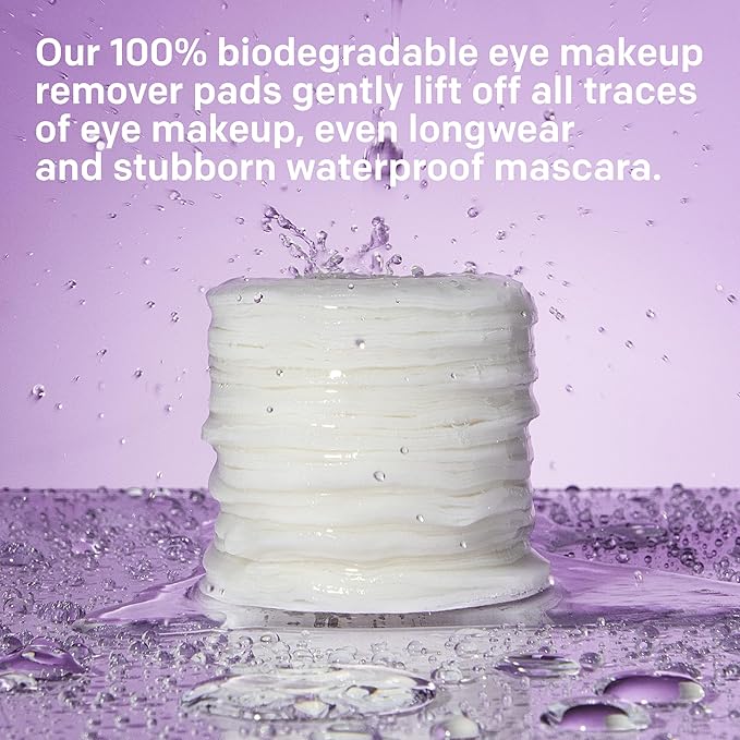 Almay Biodegradable Makeup Remover Pads, Longwear & Waterproof, Hypoallergenic, Fragrance-Free, Dermatologist & Ophthalmologist Tested, 120 count