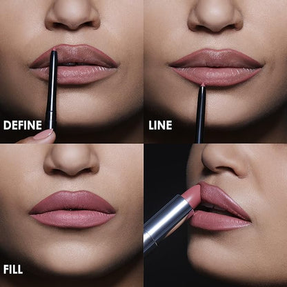 Maybelline Color Sensational Lipstick, Lip Makeup, Matte Finish, Hydrating Lipstick, Nude, Pink, Red, Plum Lip Color, Lust for Blush, 1 Count