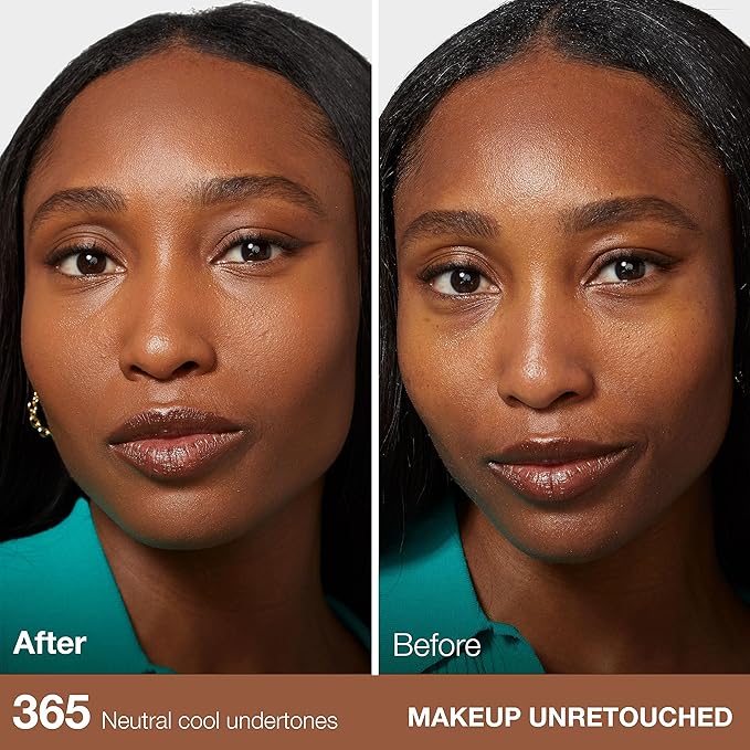 Maybelline Fit Me Matte + Poreless Liquid Foundation Makeup Bundle with Warm Coconut and Nutmeg Shades, 1 Count Each