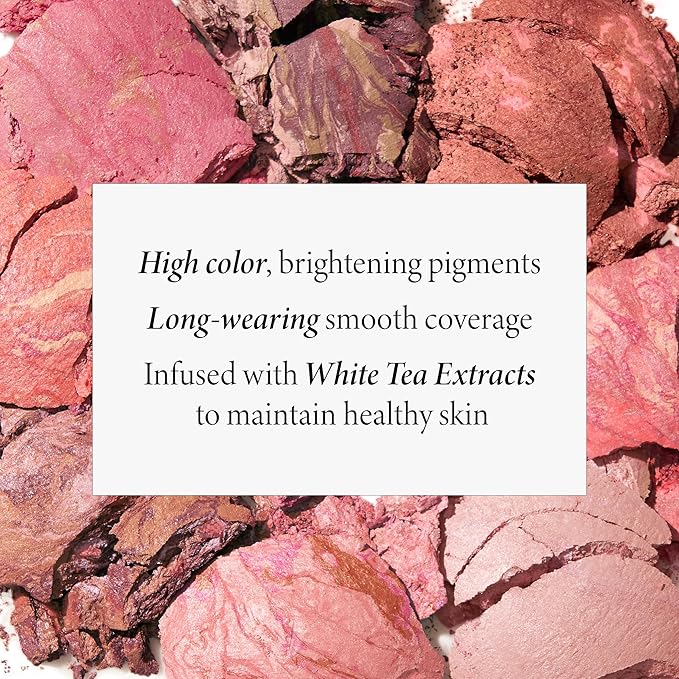 LAURA GELLER NEW YORK Baked Blush-n-Brighten Marbleized Blush for Cheeks - Pink Grapefruit - Satin Finish - Buildable Color