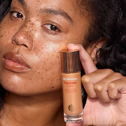 MCoBeauty Flawless Glow, Luminous Skin Filter, 7, Blurs and Smooths, Dewy Finish, 4-in-1 Multi-Tasking Formula, Vegan, Cruelty Free Cosmetics