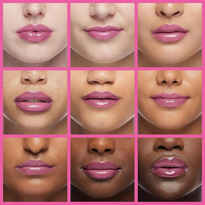 Hydrating Lip Glow Oil, Lip Oil Gloss Transparent Toot Tinted Nourishing Long Lasting Repairing Lightening Lip Lines (CHERRY) 0.2 OZ