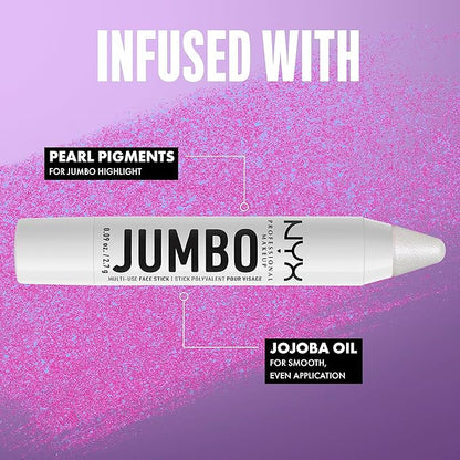 NYX PROFESSIONAL MAKEUP, Jumbo Multi-Use Face Highlighter Stick - Vanilla Ice Cream