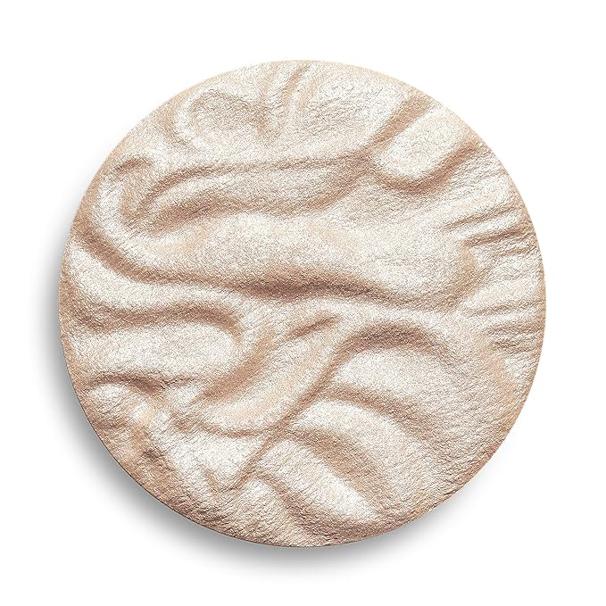 Revolution, Reloaded Pressed Powder Highlighter, Intensely Pigmented for a High Impact Dewy Finish, Just My Type, 0.22 Oz
