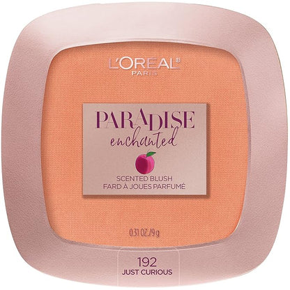 L'Oreal Paris Cosmetics Paradise Enchanted Fruit-Scented Blush Makeup, Just Curious, 0.31 Ounce