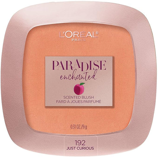 L'Oreal Paris Cosmetics Paradise Enchanted Fruit-Scented Blush Makeup, Just Curious, 0.31 Ounce